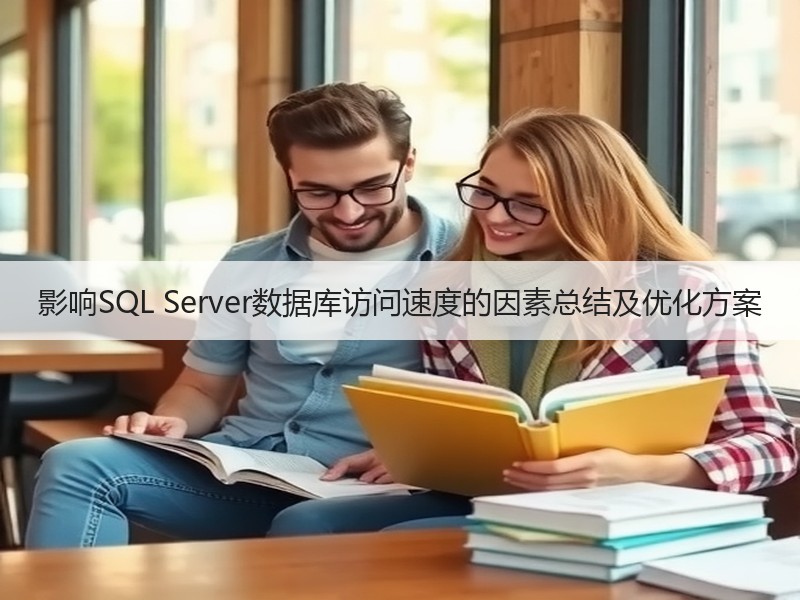 影响SQL Server数据库访问速度的因素总结及优化方案