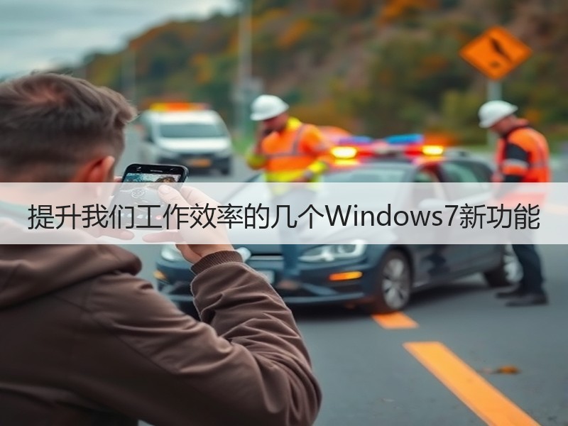 提升我们工作效率的几个Windows7新功能