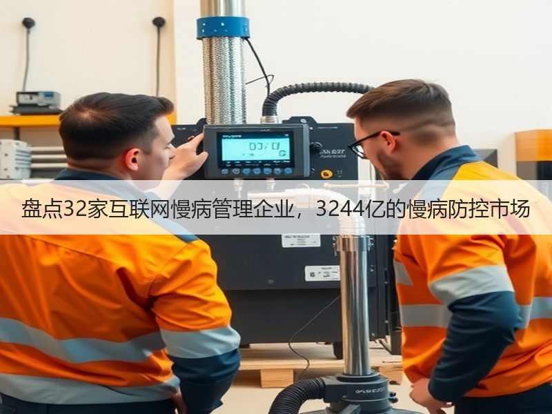 盘点32家互联网慢病管理企业，3244亿的慢病防控市场