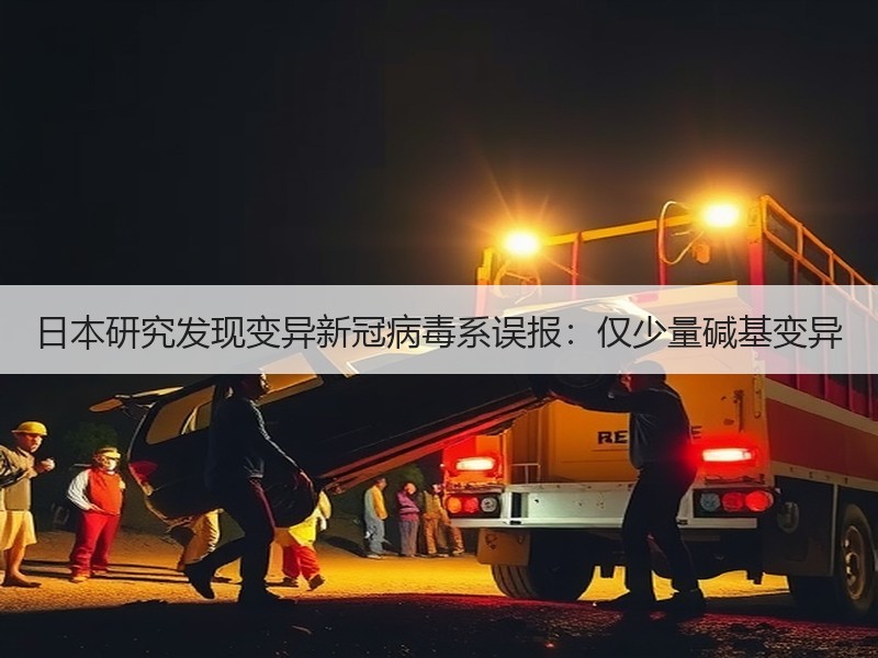 日本研究发现变异新冠病毒系误报：仅少量碱基变异