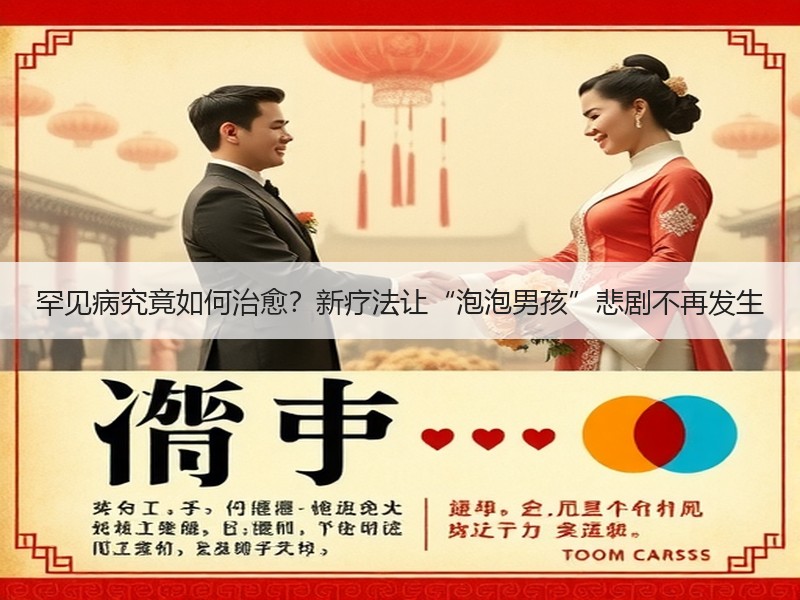 罕见病究竟如何治愈？新疗法让“泡泡男孩”悲剧不再发生