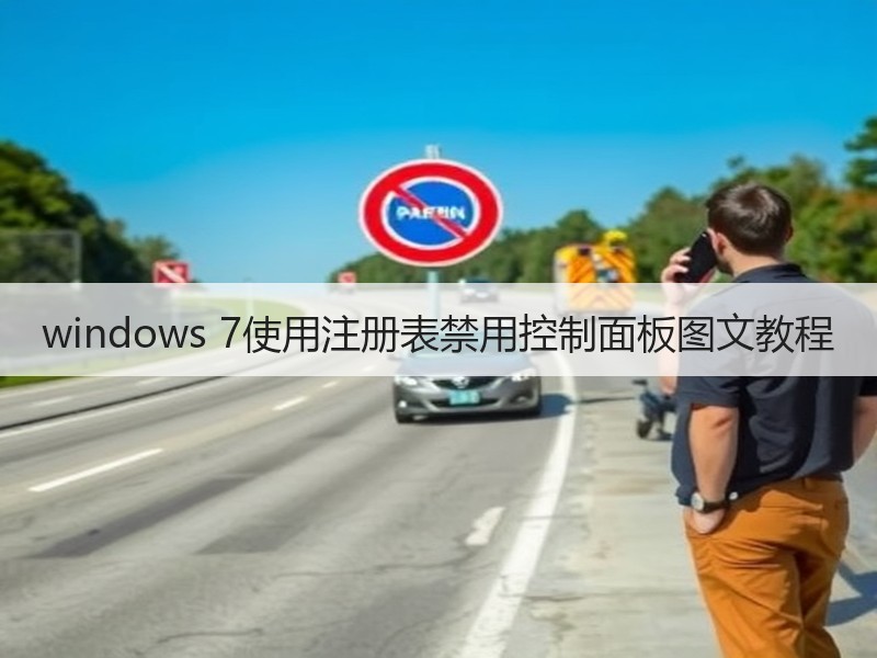 windows 7使用注册表禁用控制面板图文教程