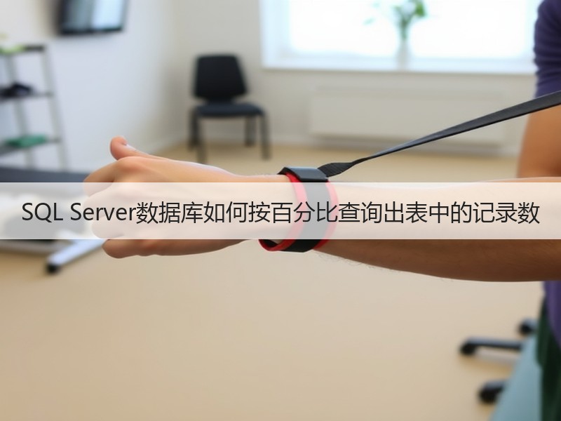 SQL Server数据库如何按百分比查询出表中的记录数