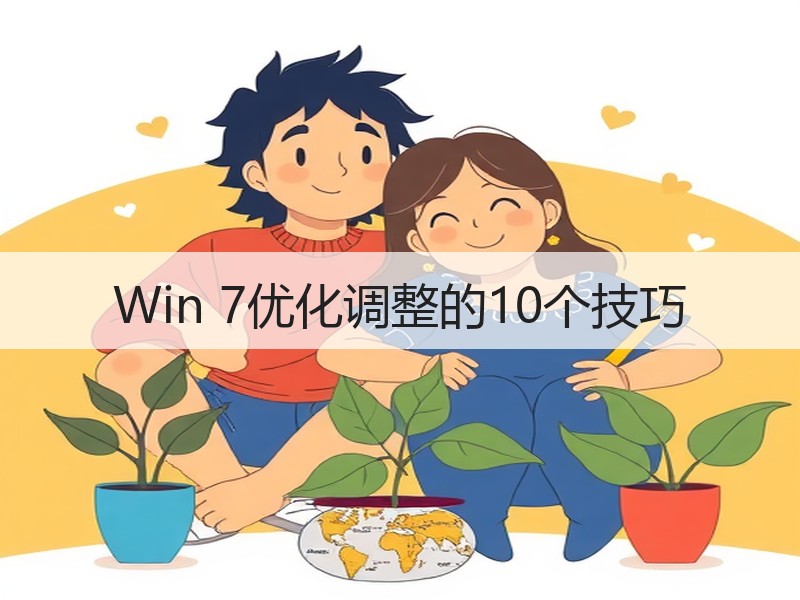 Win 7优化调整的10个技巧