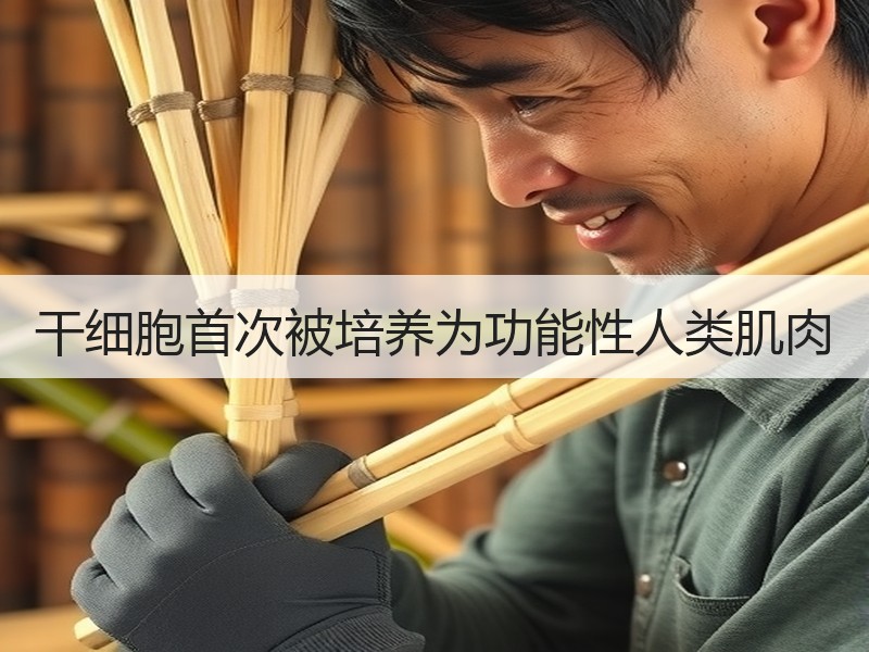 干细胞首次被培养为功能性人类肌肉