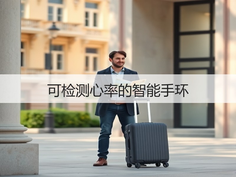 可检测心率的智能手环