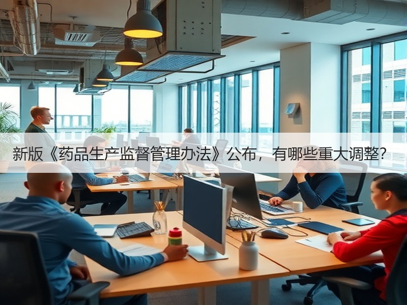 新版《药品生产监督管理办法》公布，有哪些重大调整？