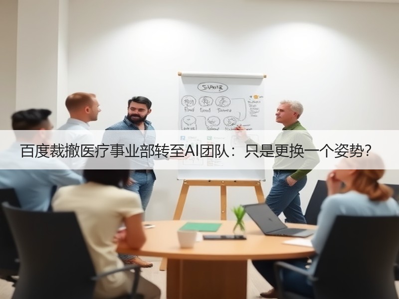 百度裁撤医疗事业部转至AI团队：只是更换一个姿势？