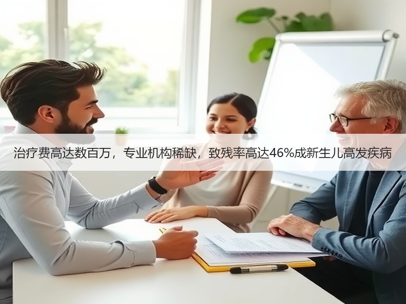 治疗费高达数百万，专业机构稀缺，致残率高达46%成新生儿高发疾病