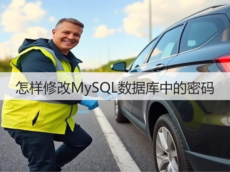 怎样修改MySQL数据库中的密码