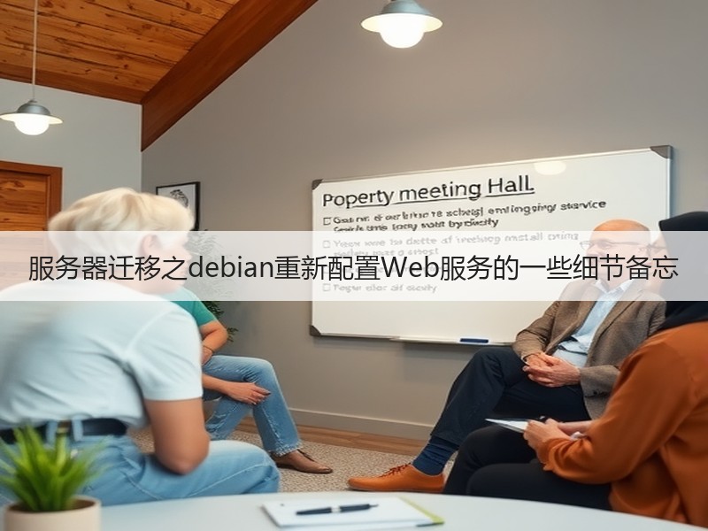 服务器迁移之debian重新配置Web服务的一些细节备忘