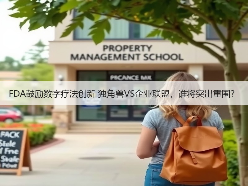 FDA鼓励数字疗法创新 独角兽VS企业联盟，谁将突出重围？
