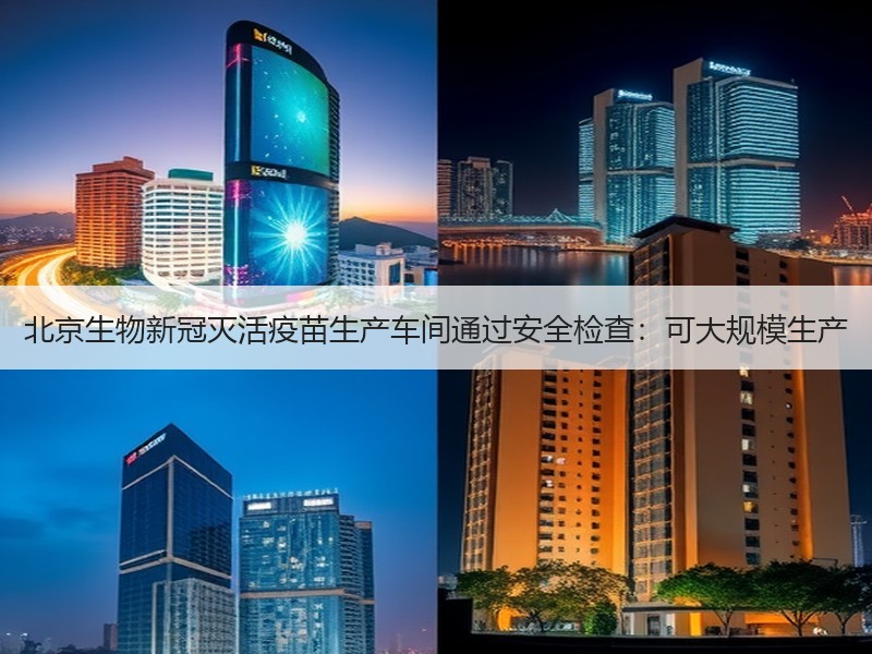 北京生物新冠灭活疫苗生产车间通过安全检查：可大规模生产