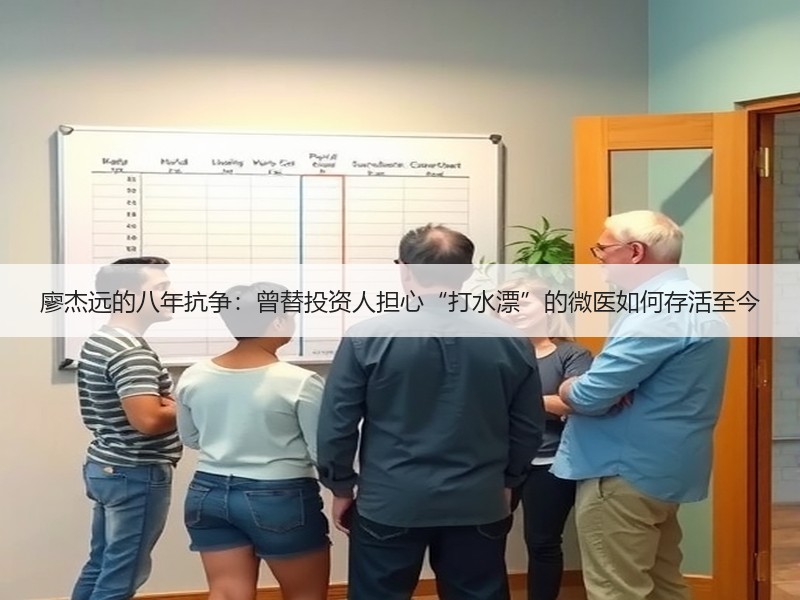 廖杰远的八年抗争：曾替投资人担心“打水漂”的微医如何存活至今