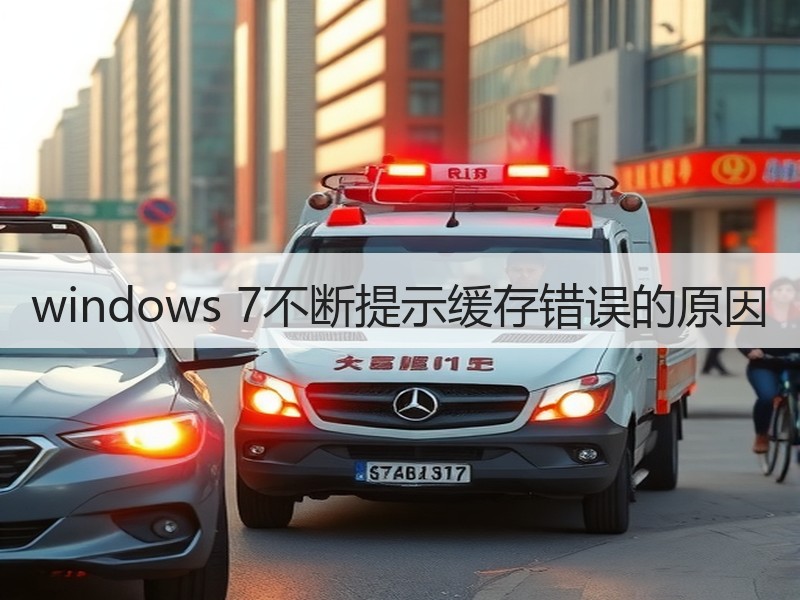 windows 7不断提示缓存错误的原因